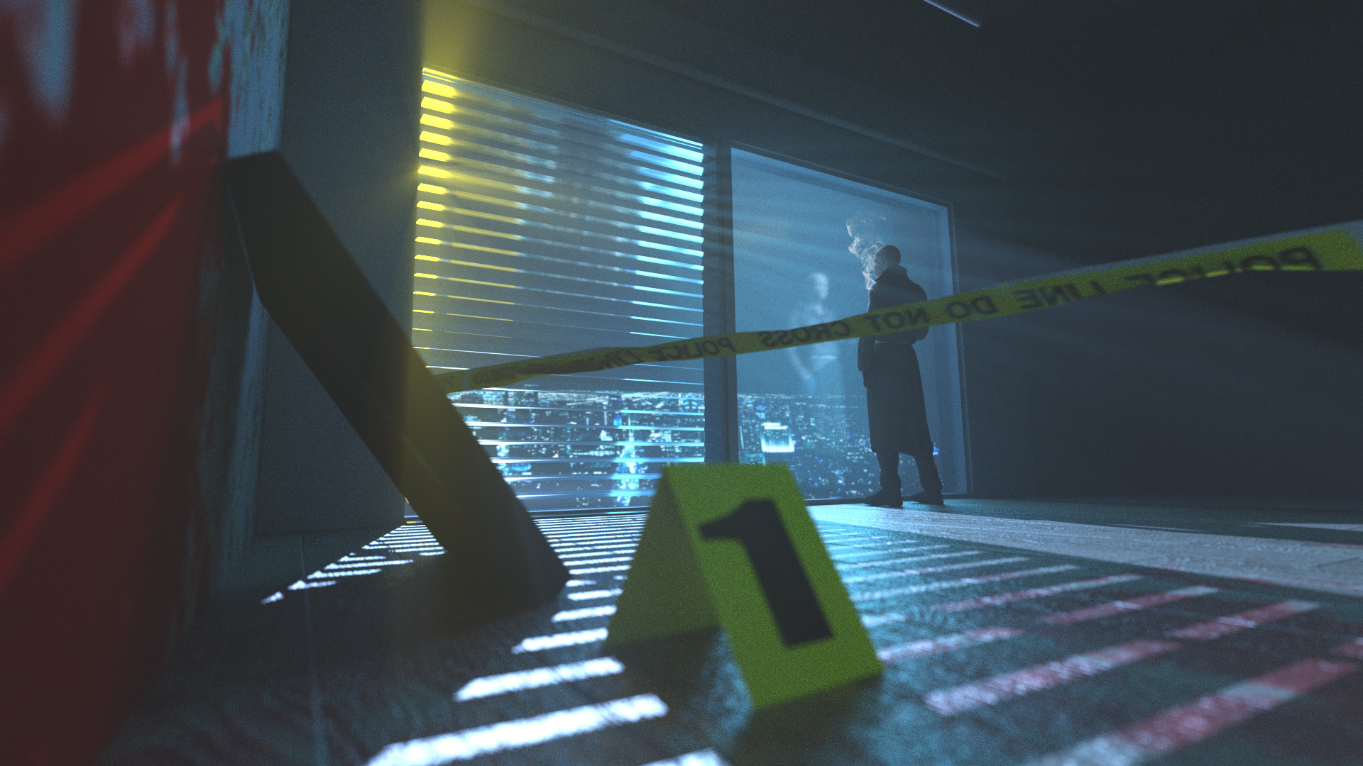 ArtStation - Crime Scene-The Victim