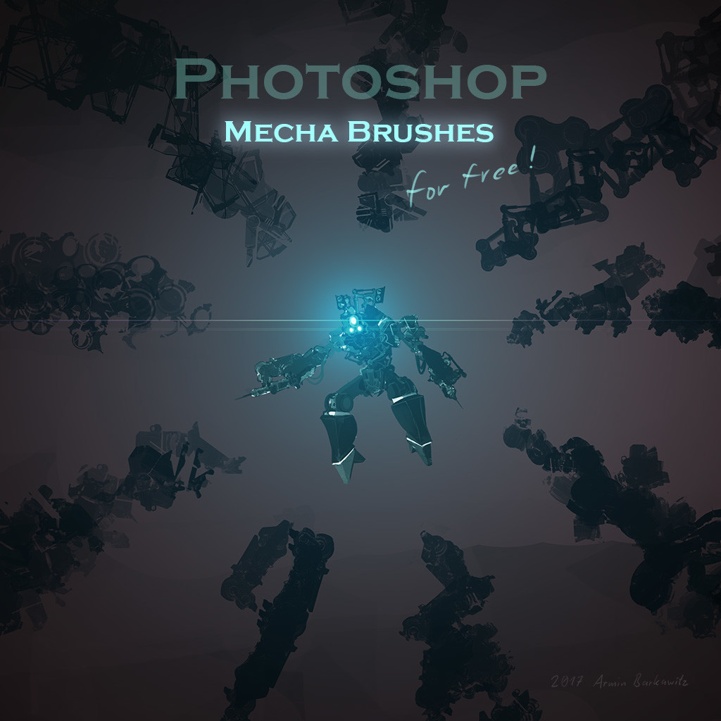 free mecha brushes for photoshop armin