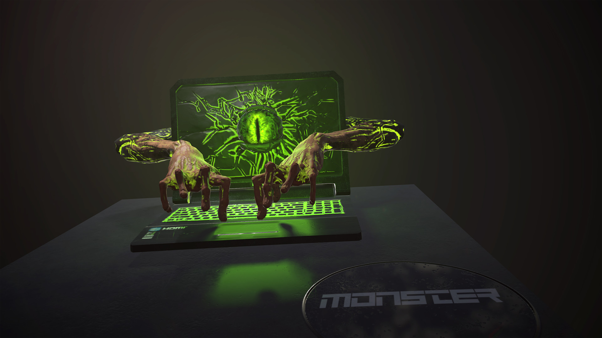 Artstation Monster Notebook Design Contest Yunus Kilic