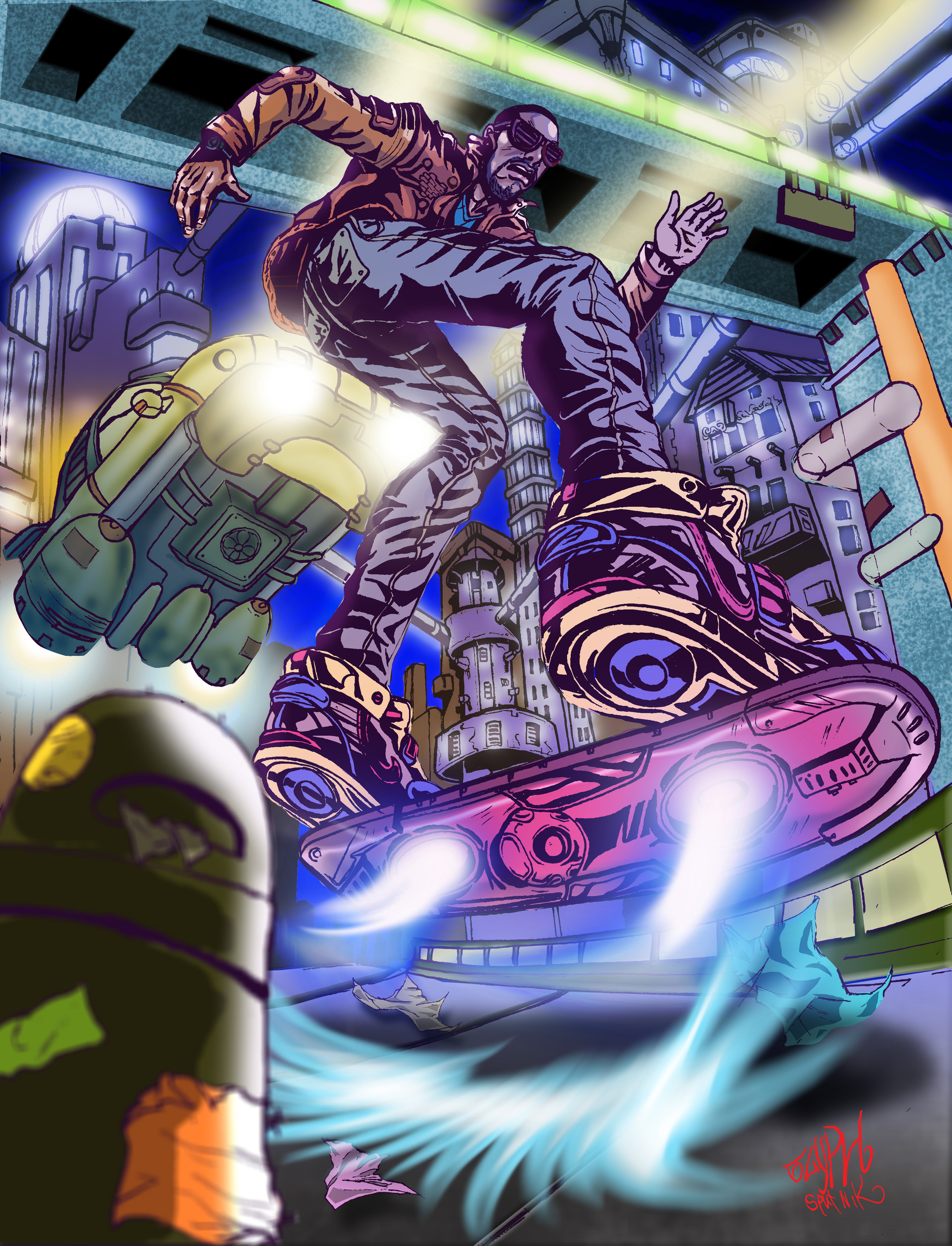 ArtStation Future shock