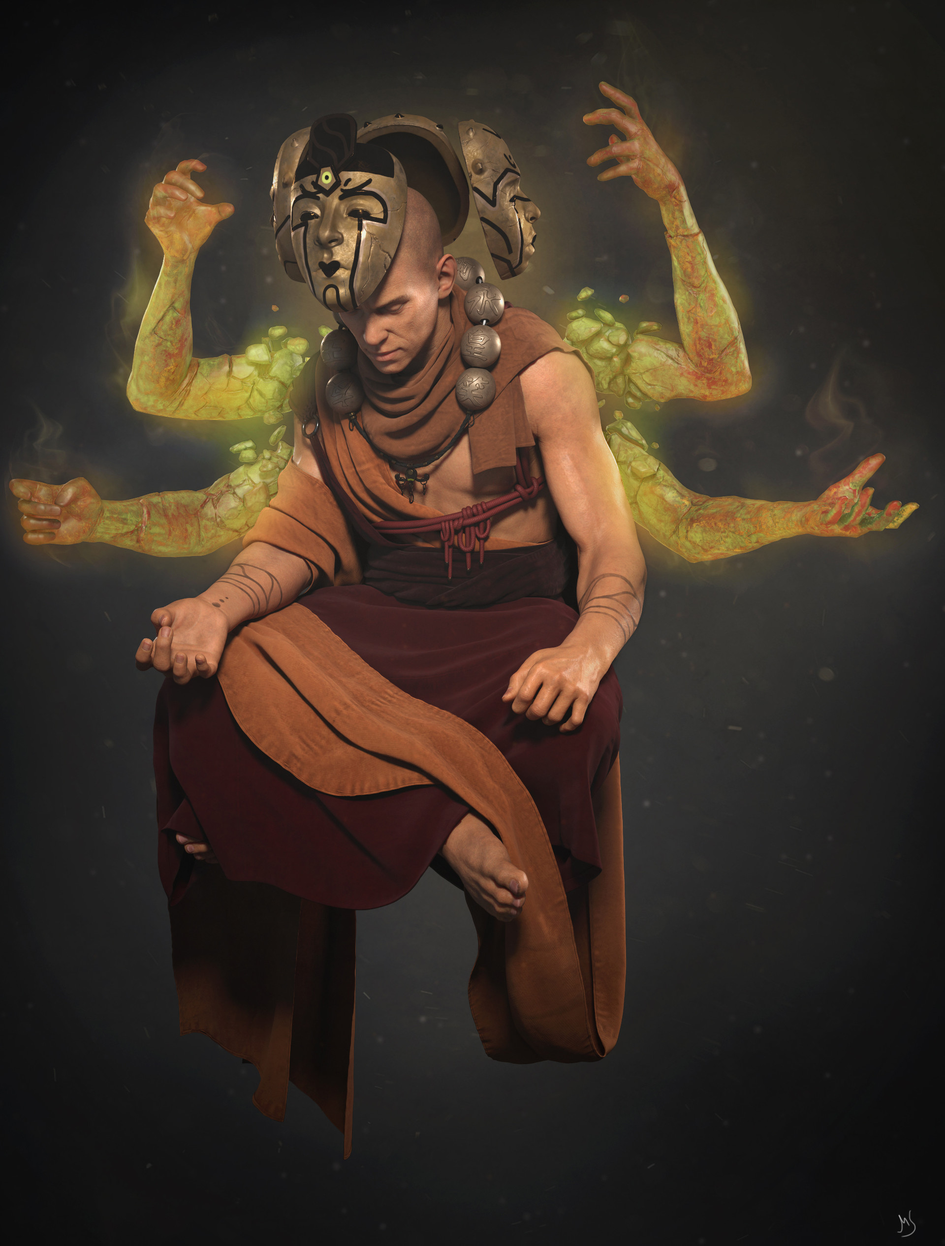 Artstation The Monk Mahabir Singh It looks like you're using artstation from great britain. artstation the monk mahabir singh