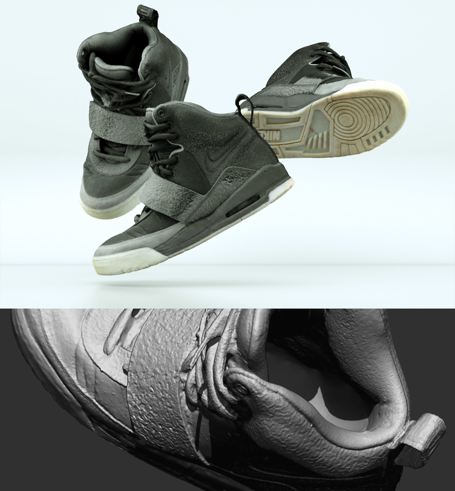 Sneaker scan, quite a lot of detail reconstructed. Learn how to shoot sneakers in my tutorial as well. Available via this link &gt; Download via this link &gt; https://gum.co/UdyLk
