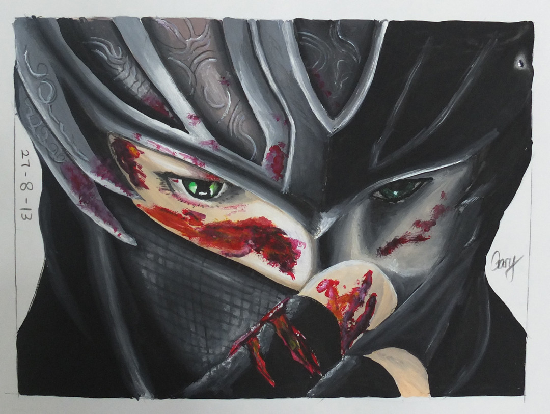 Ninja Gaiden Sketch By Dreno360 On Deviantart