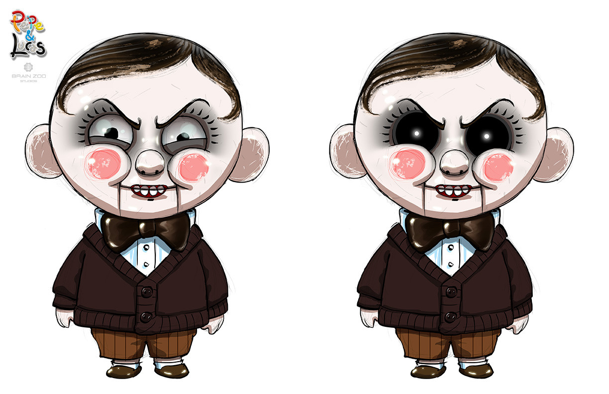 Tony Weinstock Ventriloquist Dummy character development for "Pepe