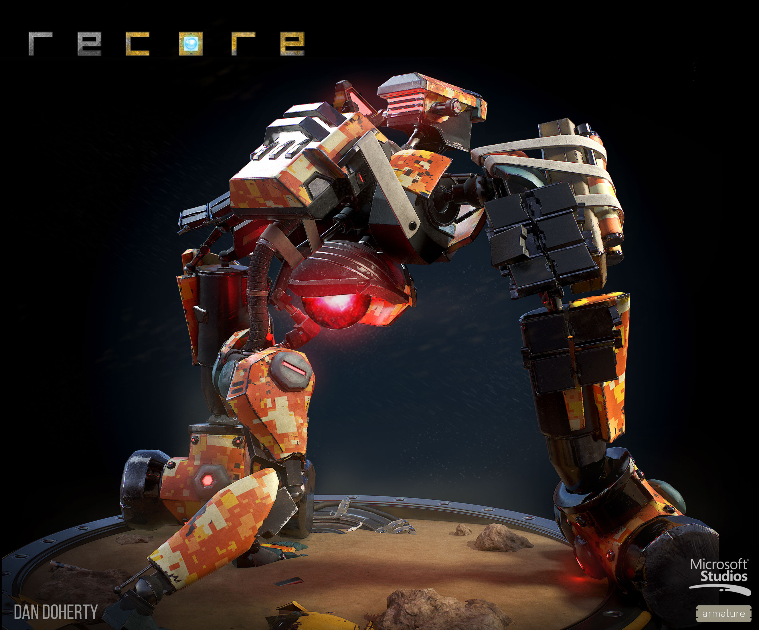 Duncan - AP-3 - Hammerfist - Orange 03