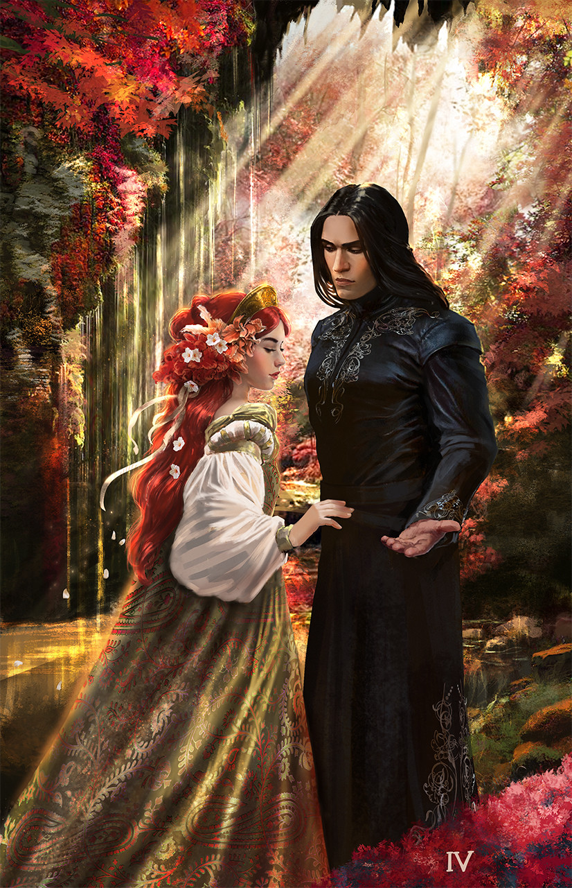 hades and persephone painting