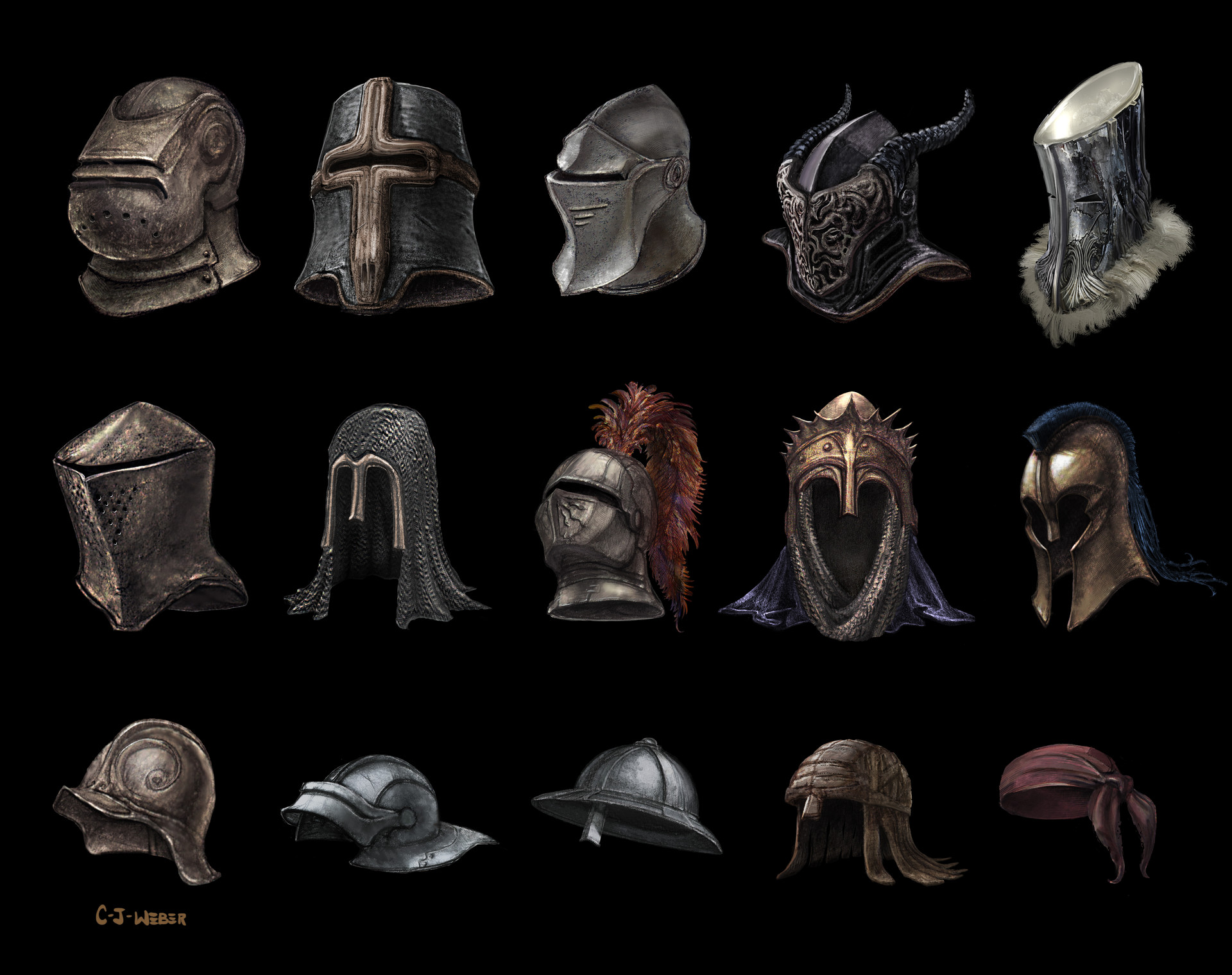 Medieval Fantasy Helmet