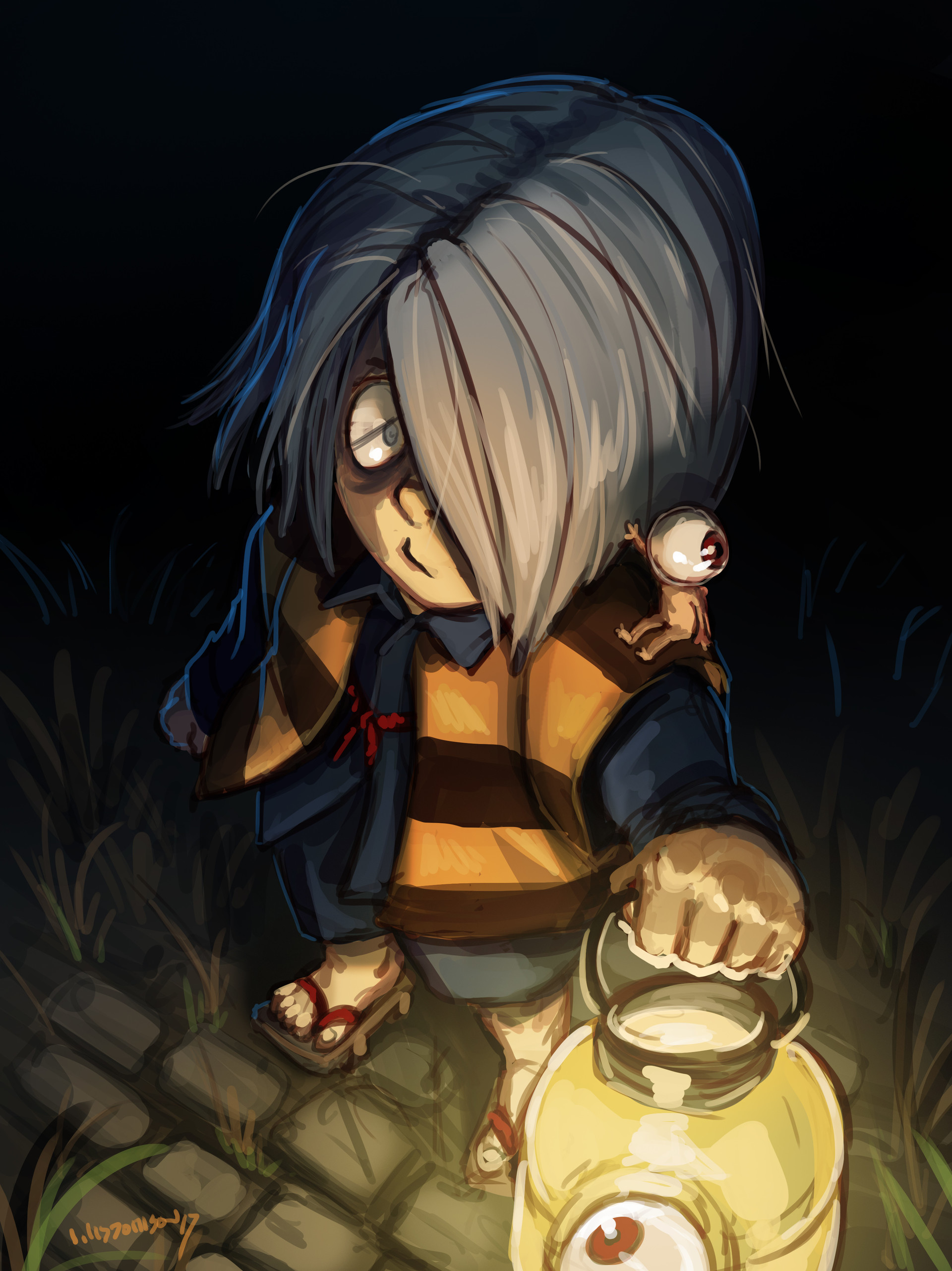 ArtStation - #aniMAY day 9 - GeGeGe no Kitaro, Benjamin ...