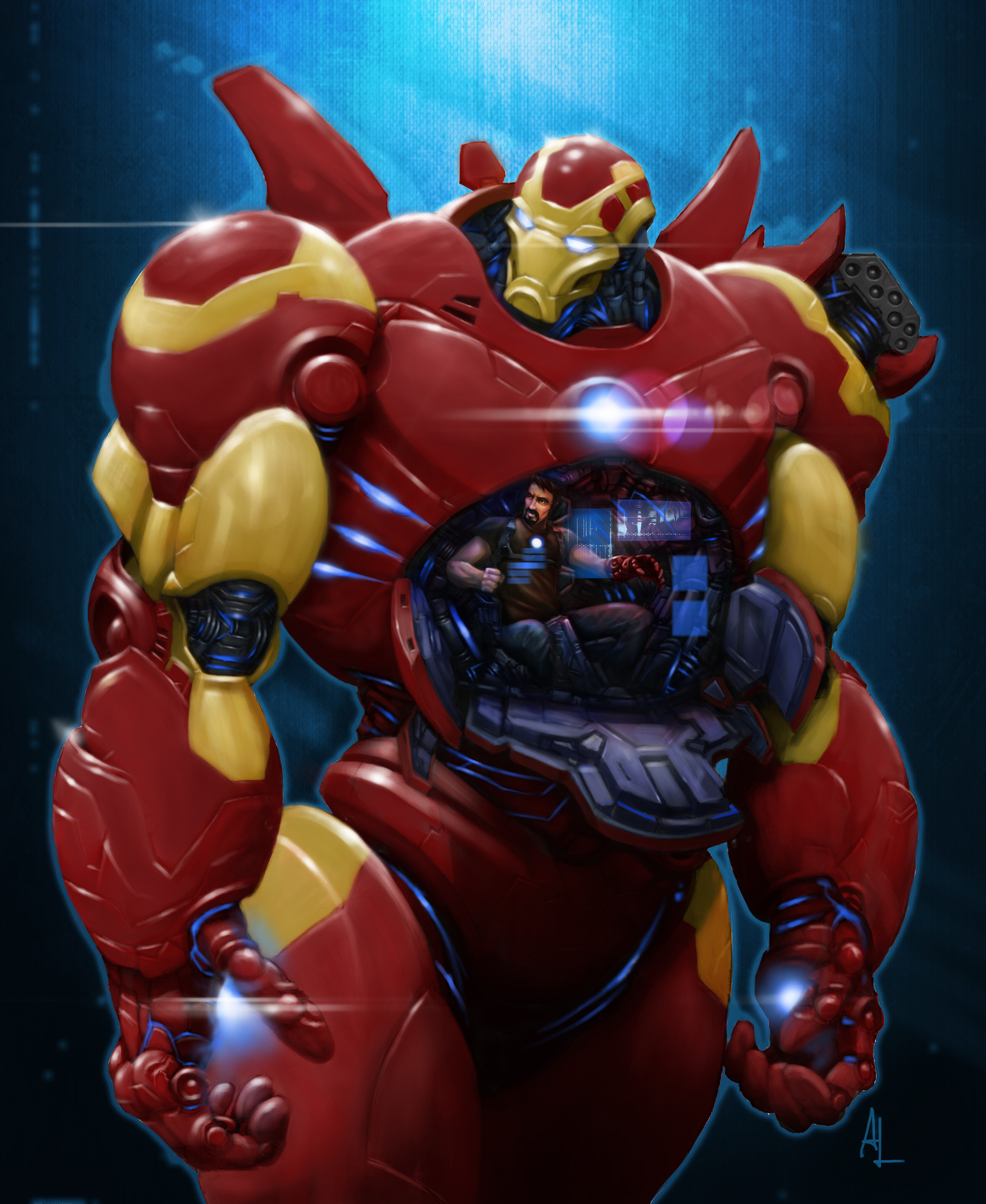 Iron man mecha deals