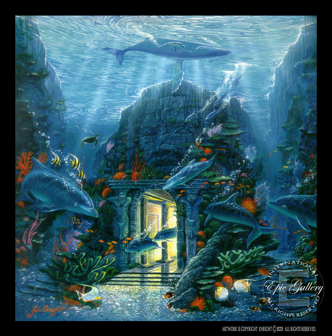 John Enright Fantasy Seascape Collection by John Enright