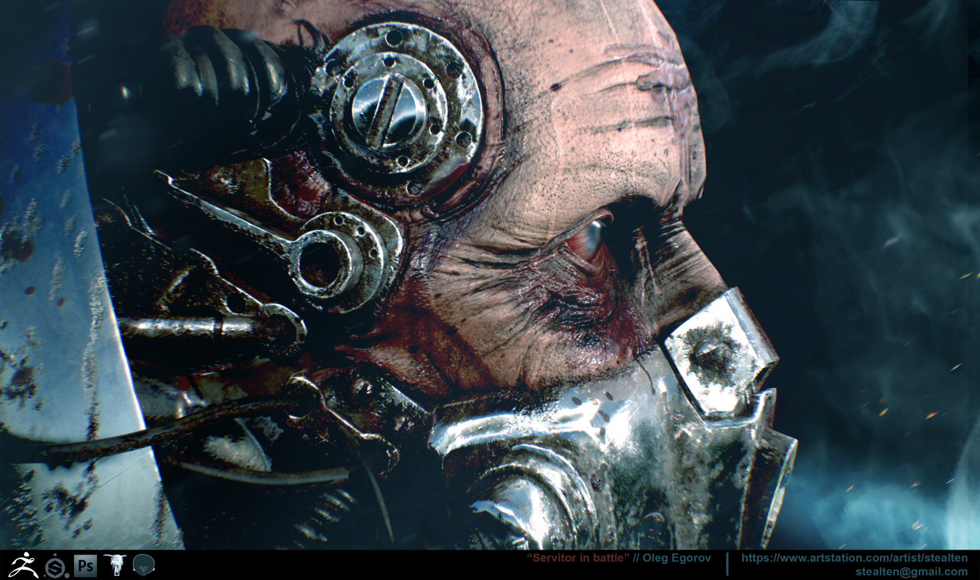 Oleg Egorov Servitor In Battle