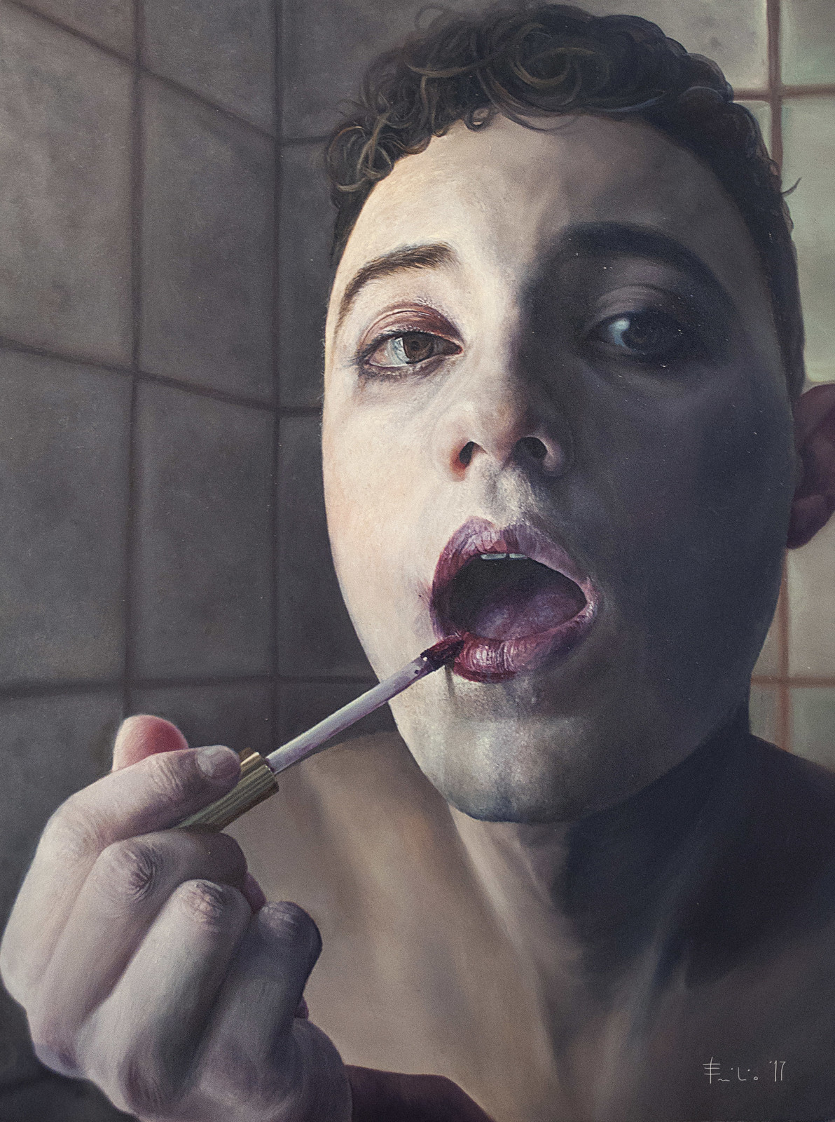 Emilio Gonzalez I've always wanted to paint myself (selfportrait).