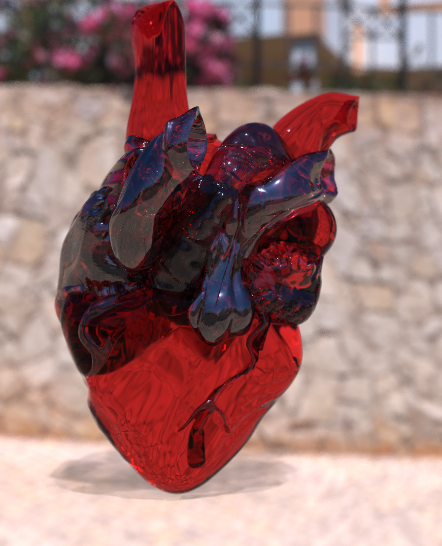 ArtStation - Anatomical Heart Sculpt