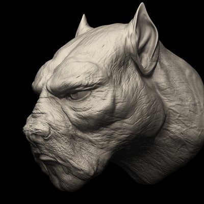 HeadDog - character WIP