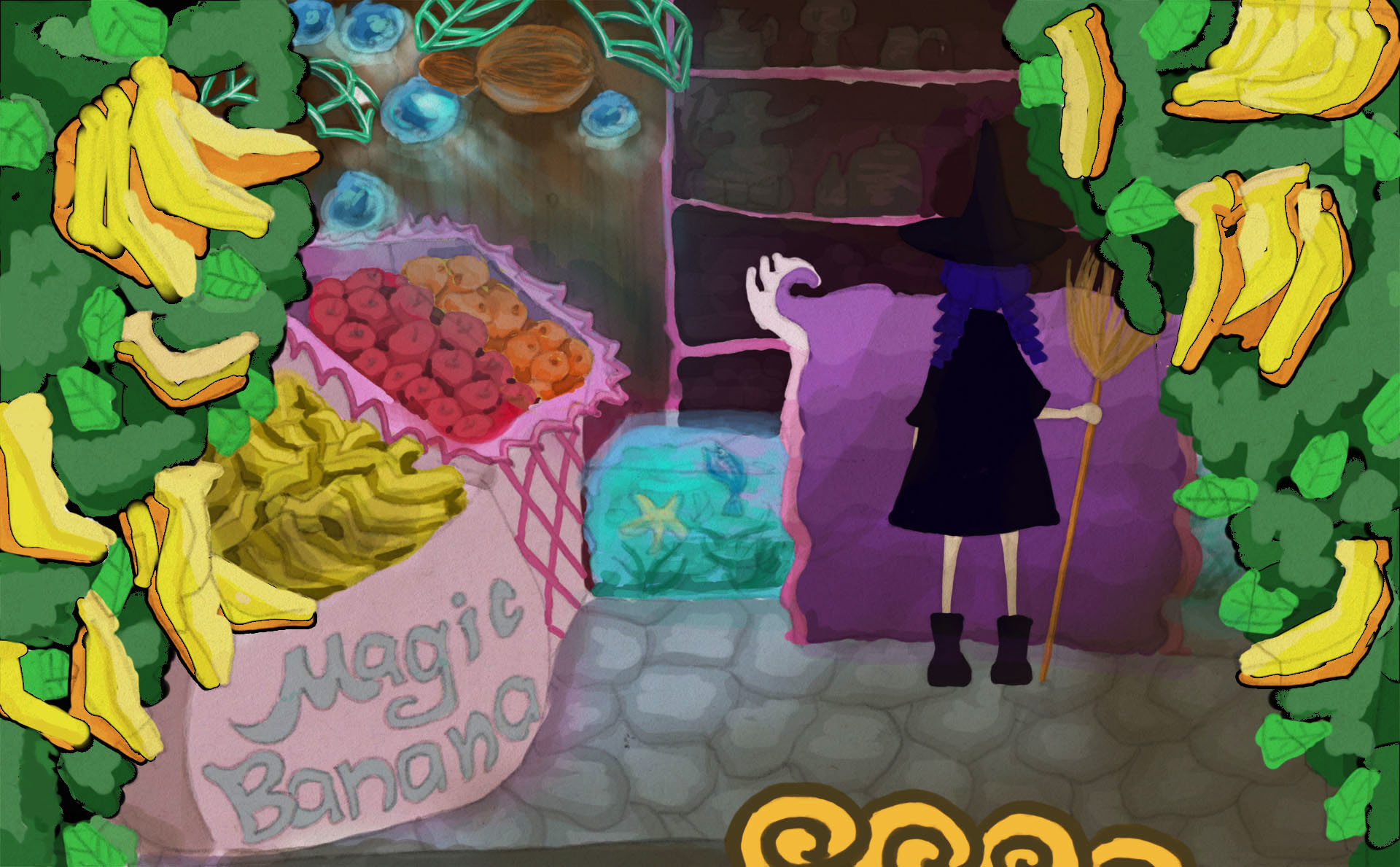 Banana boy thumbnails by wenhui fan