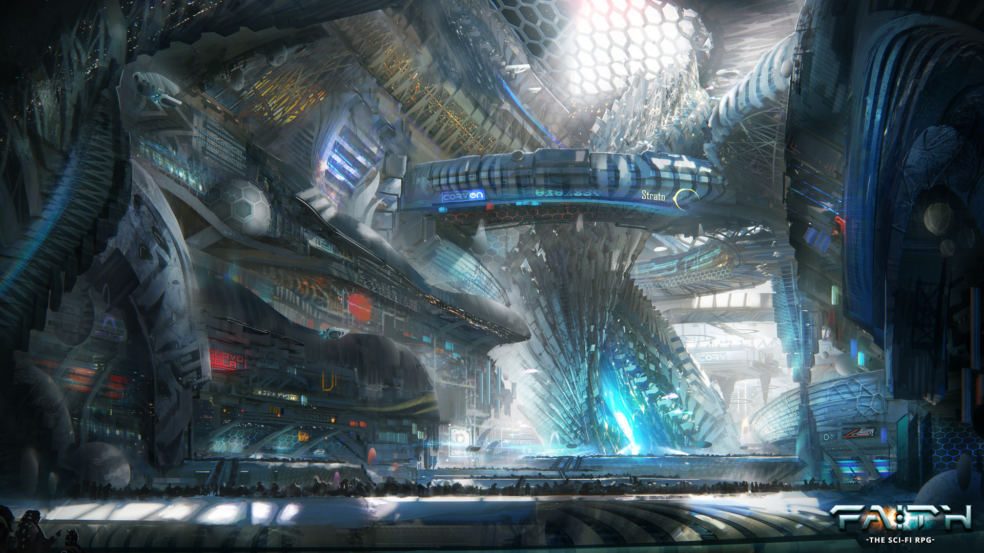 Artstation Faith Taiyang Spacemall Leon Tukker