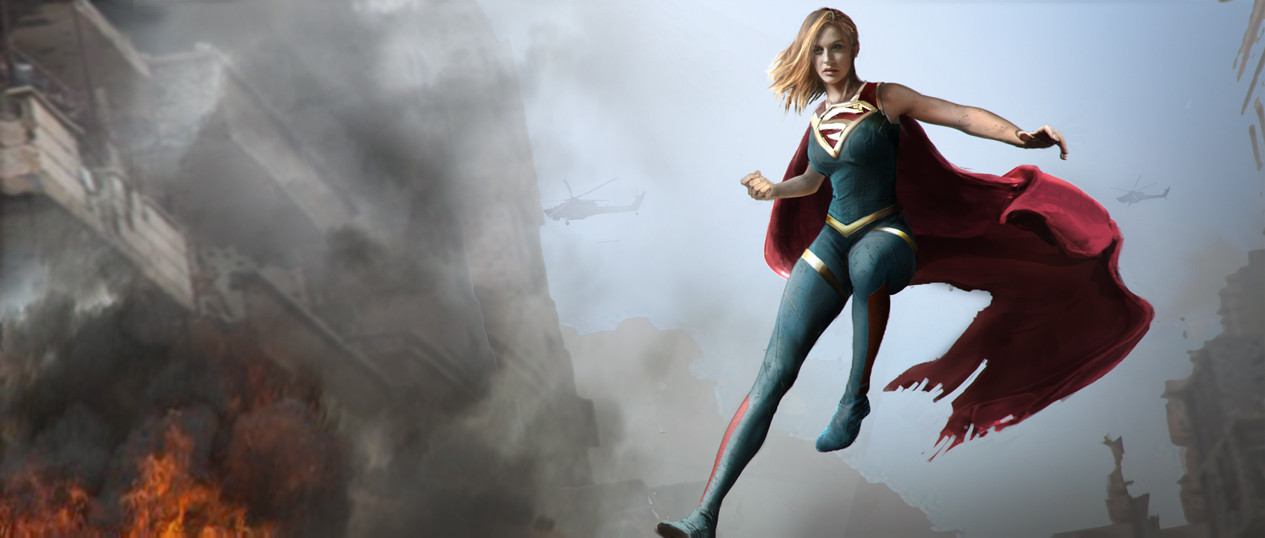 Artstation Injustice 2 Supergirl Sergey Ka