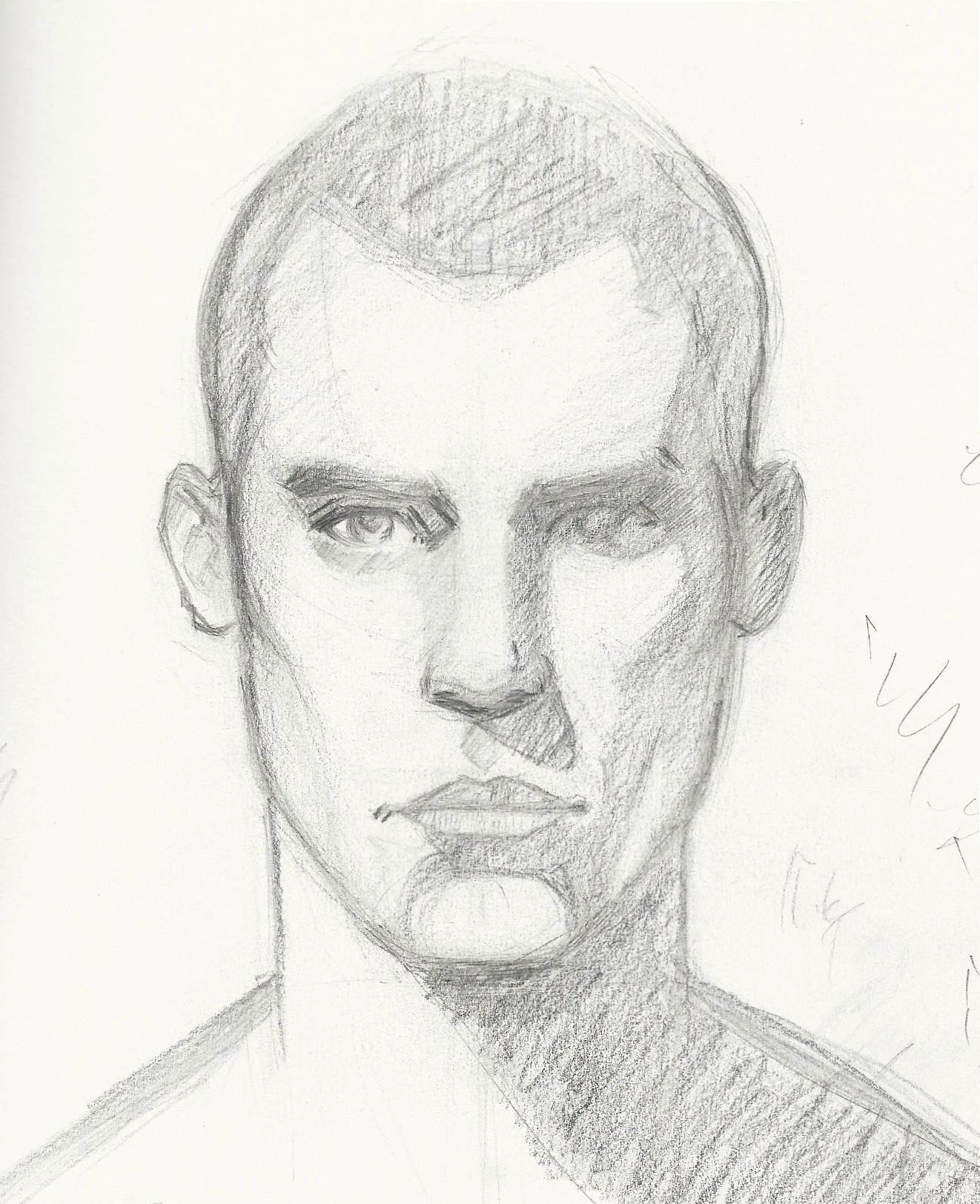 Mtheoryanimation Male Models Face,Sad Anime Drawings In Pencil