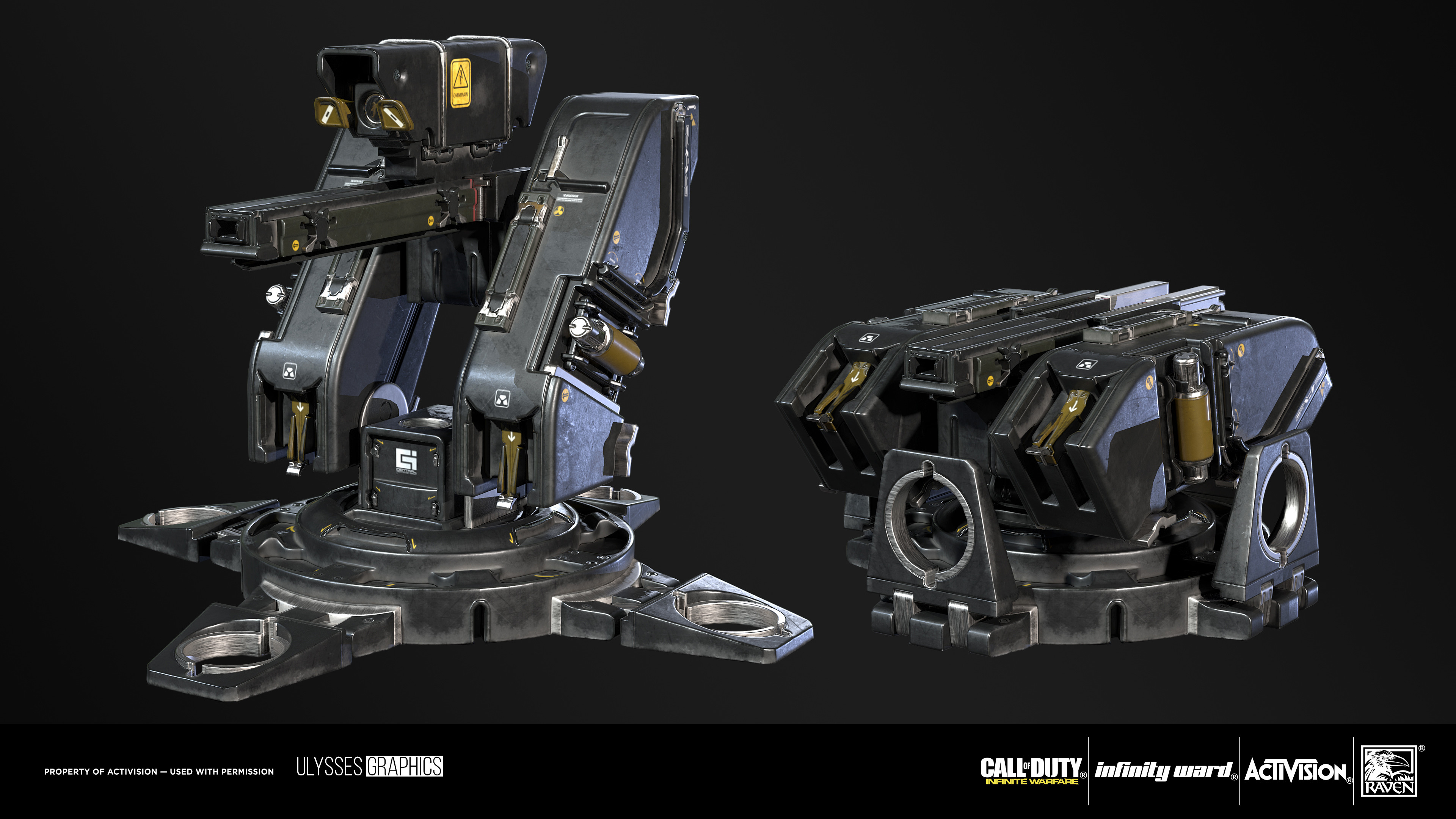 Nick Barre Call of Duty Infinite Warfare Micro Turret