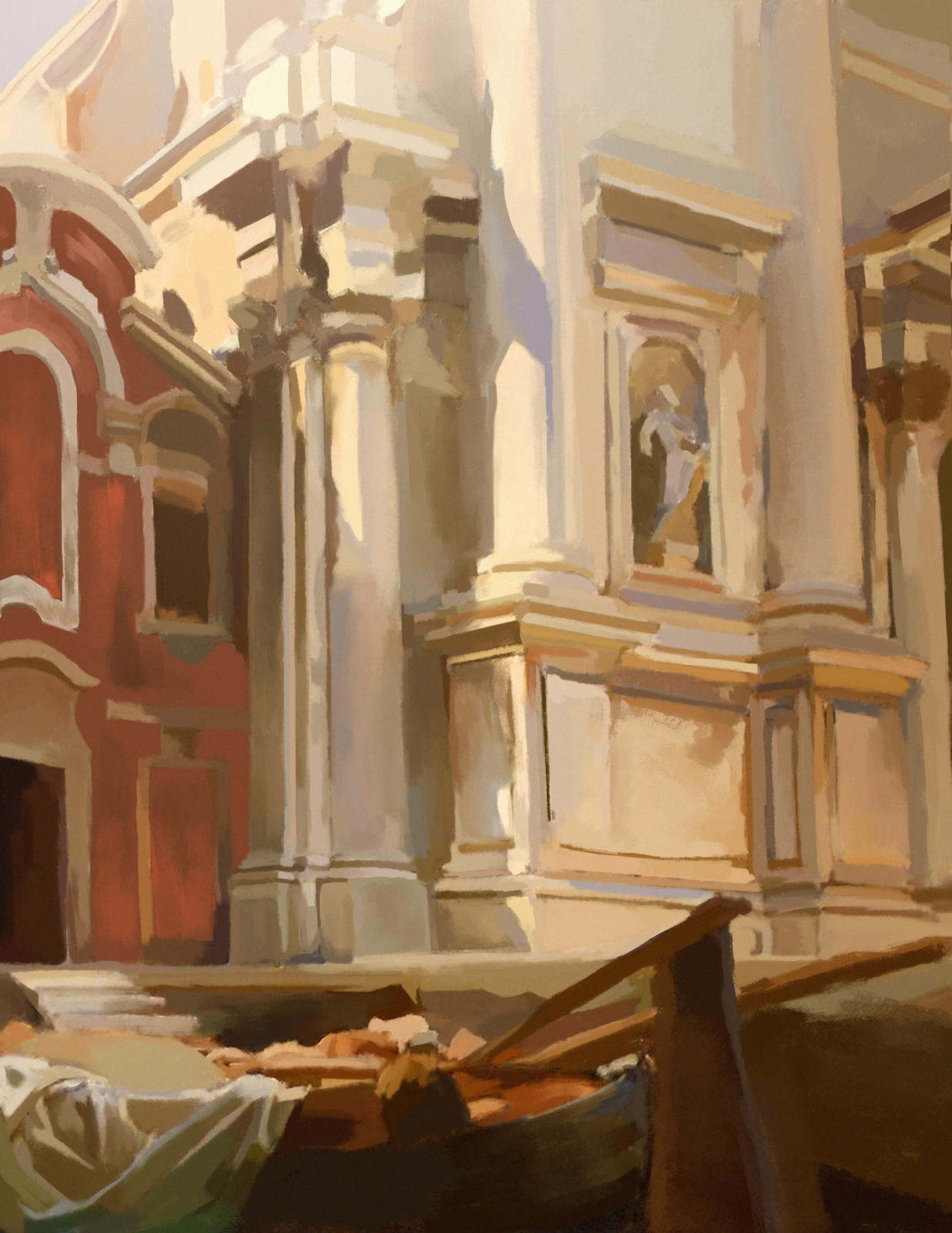 Sargent color study
