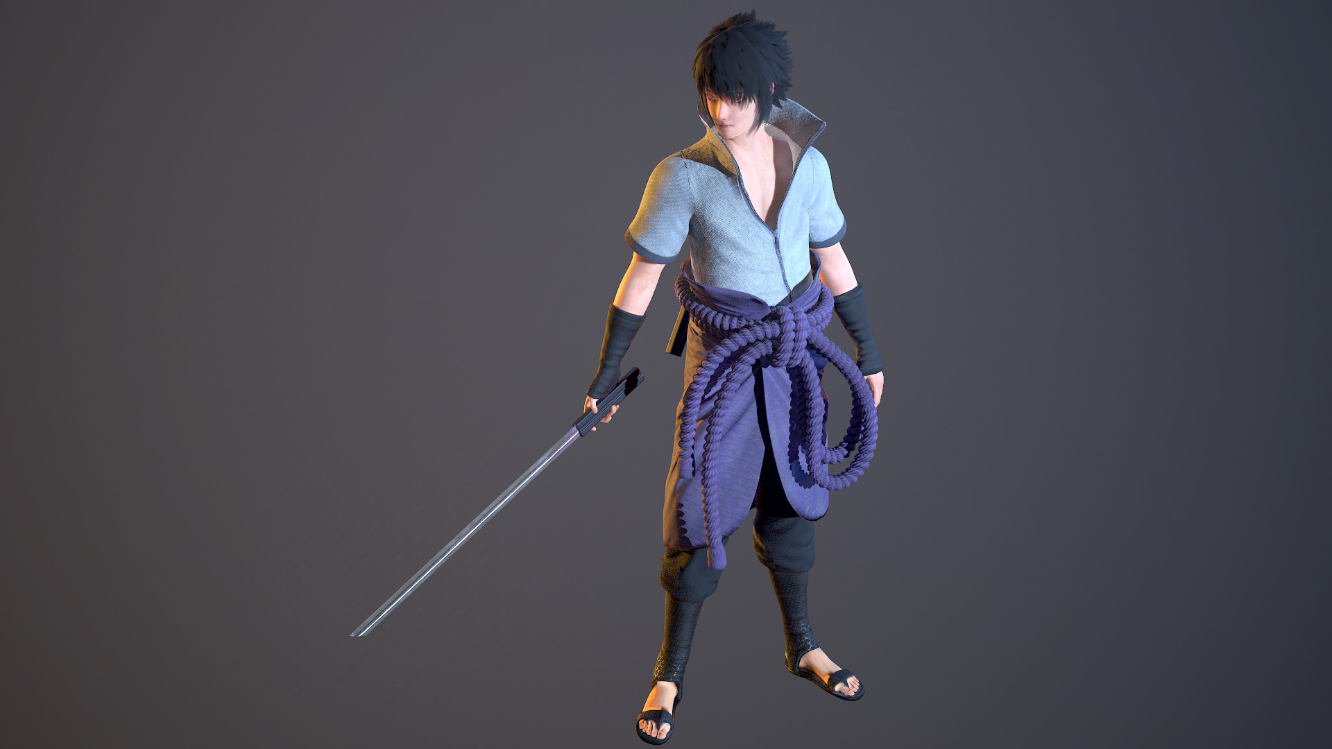 Artstation Uchiha Sasuke Junseok Choi