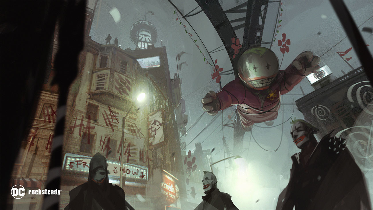 Oliver Odmark - Batman: Arkham Knight Concept Art
