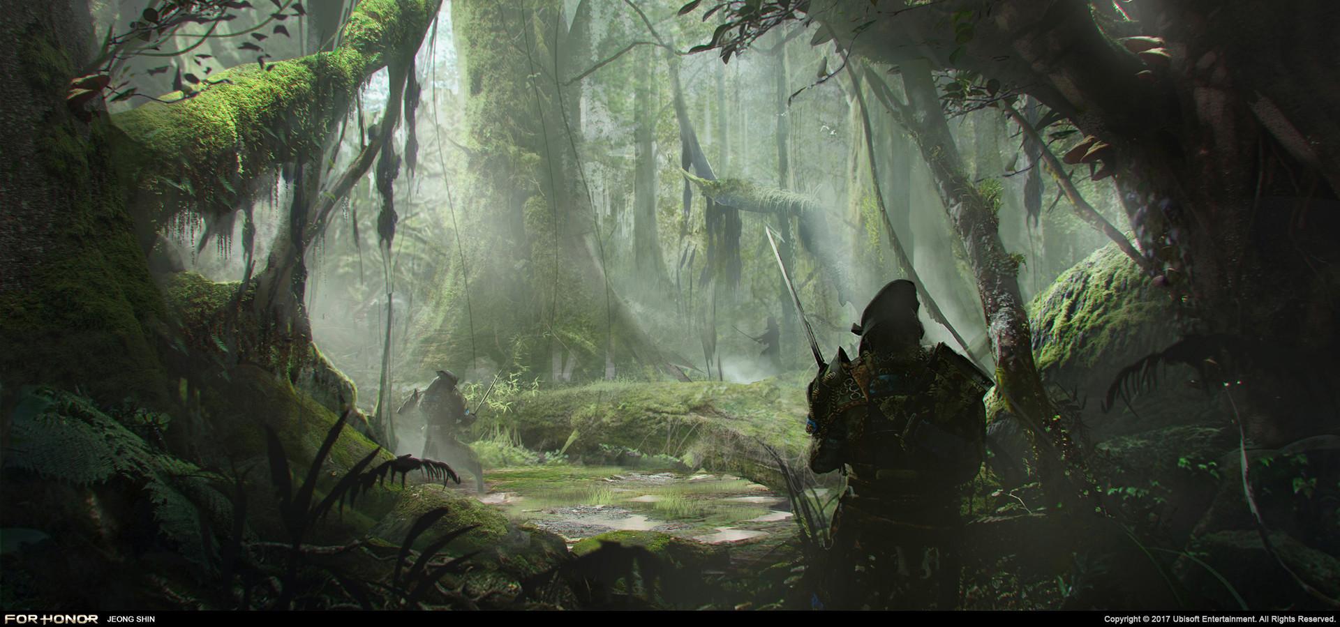 Artstation For Honor Samurai Forest Jeong Shin