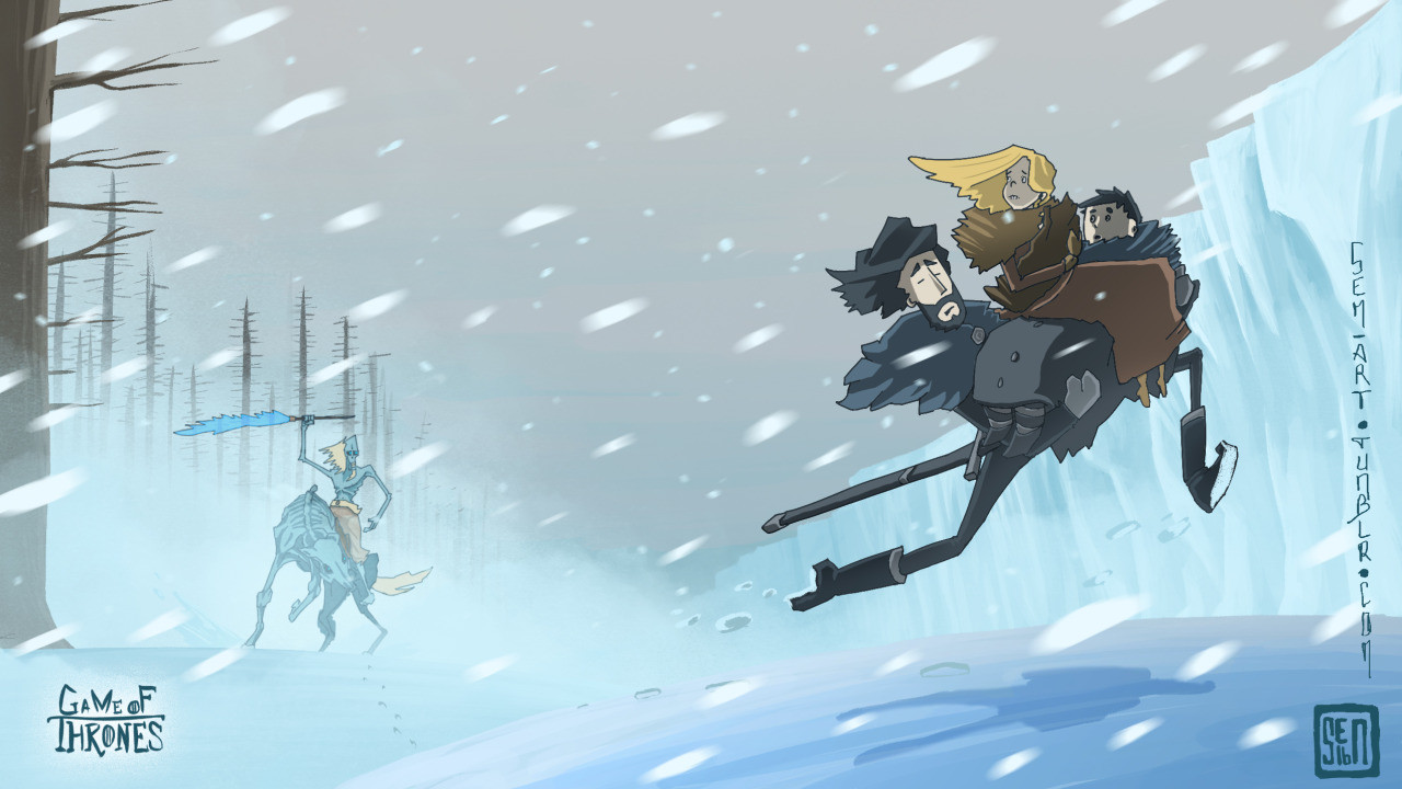 Game Of Thrones animated style