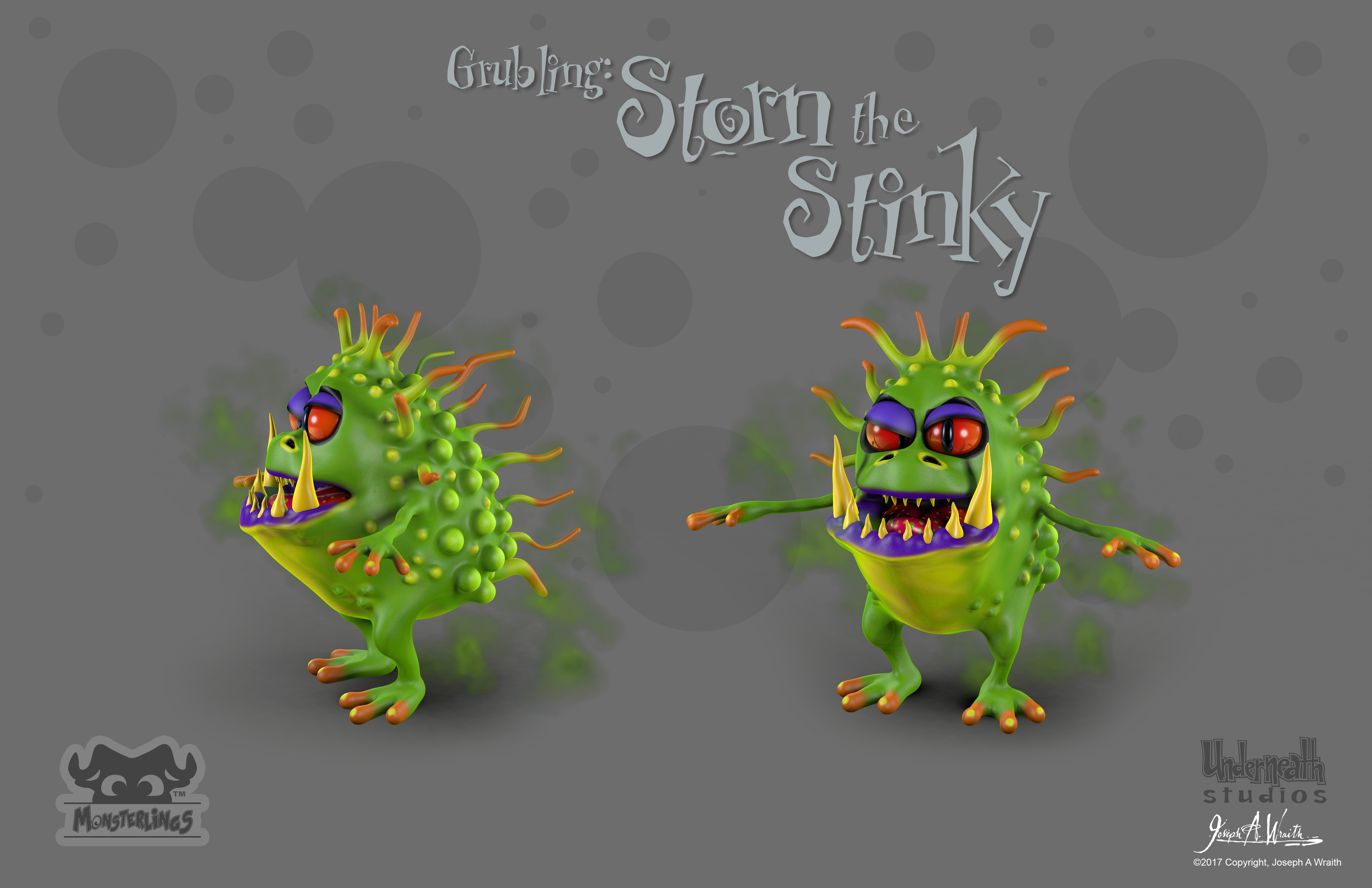 Storn the Stinky and somewhat obnoxious
©2017 Copyright, Joseph A. Wraith