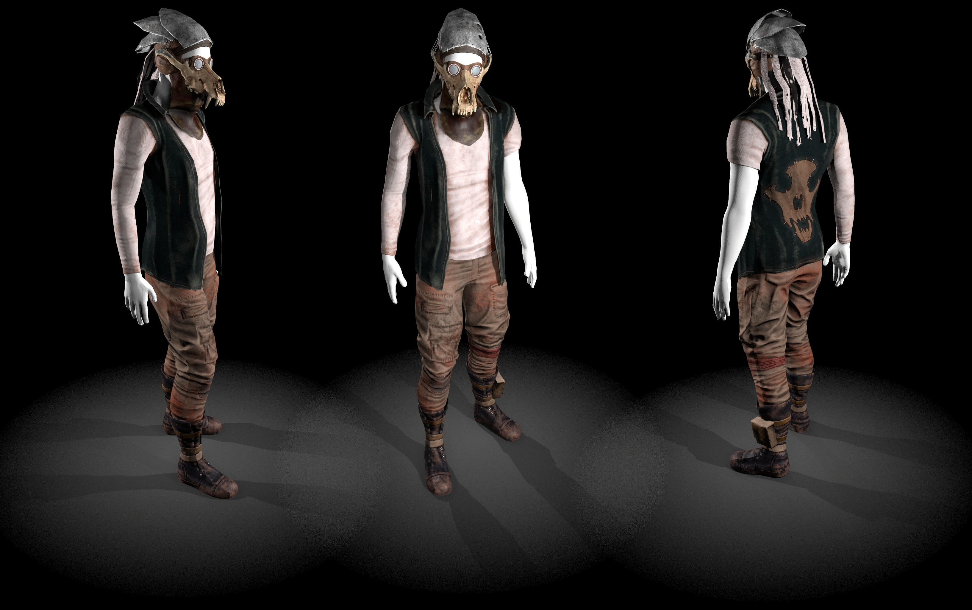Artstation Apocalypse Clothing Set Wip Miriam Villegas