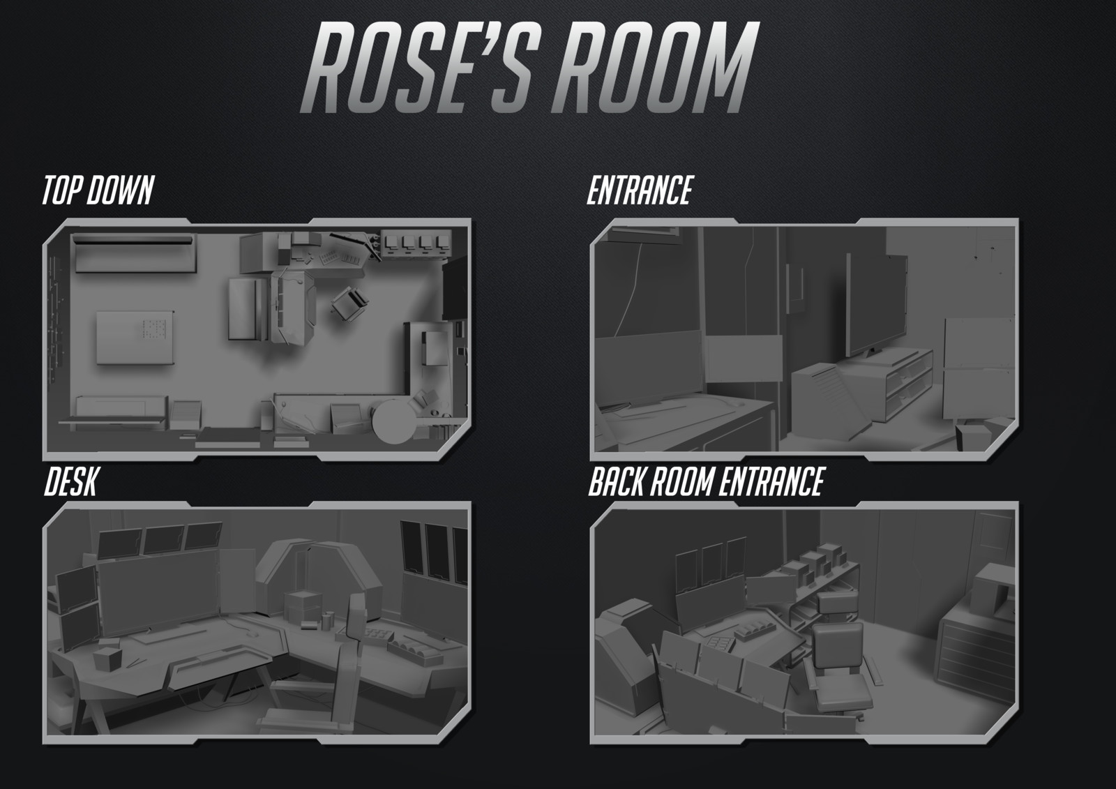 Narrative and Art Book - Roses Room