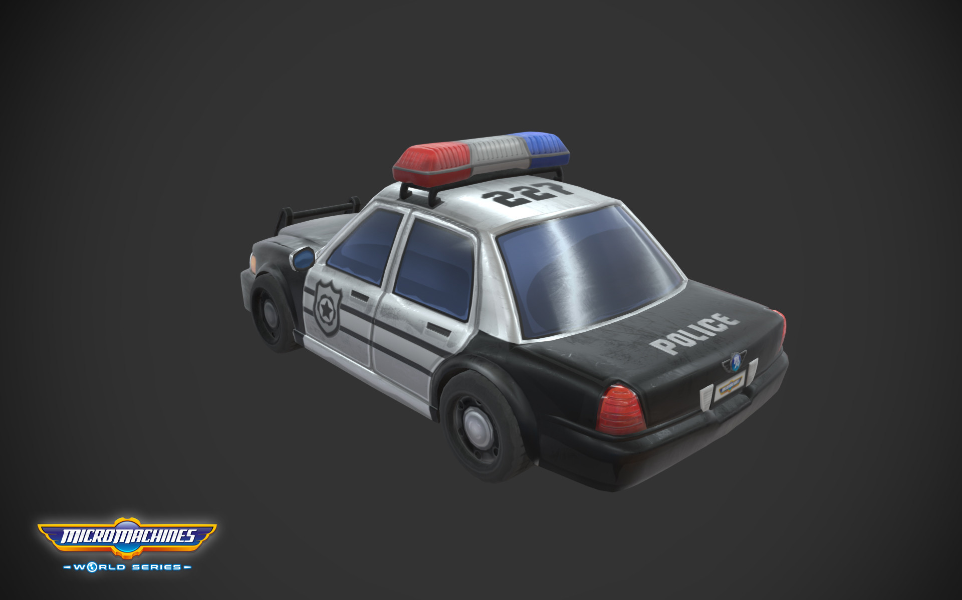 Micro machines outlet police car