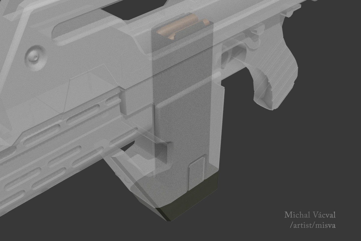 Michal Vacval M41a Pulse Rifle