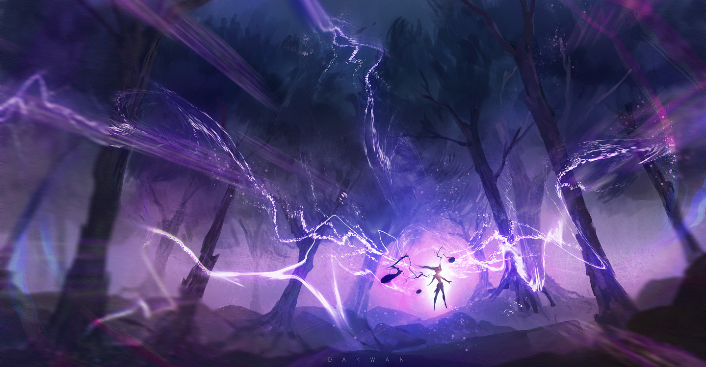 ArtStation - Energy explosion