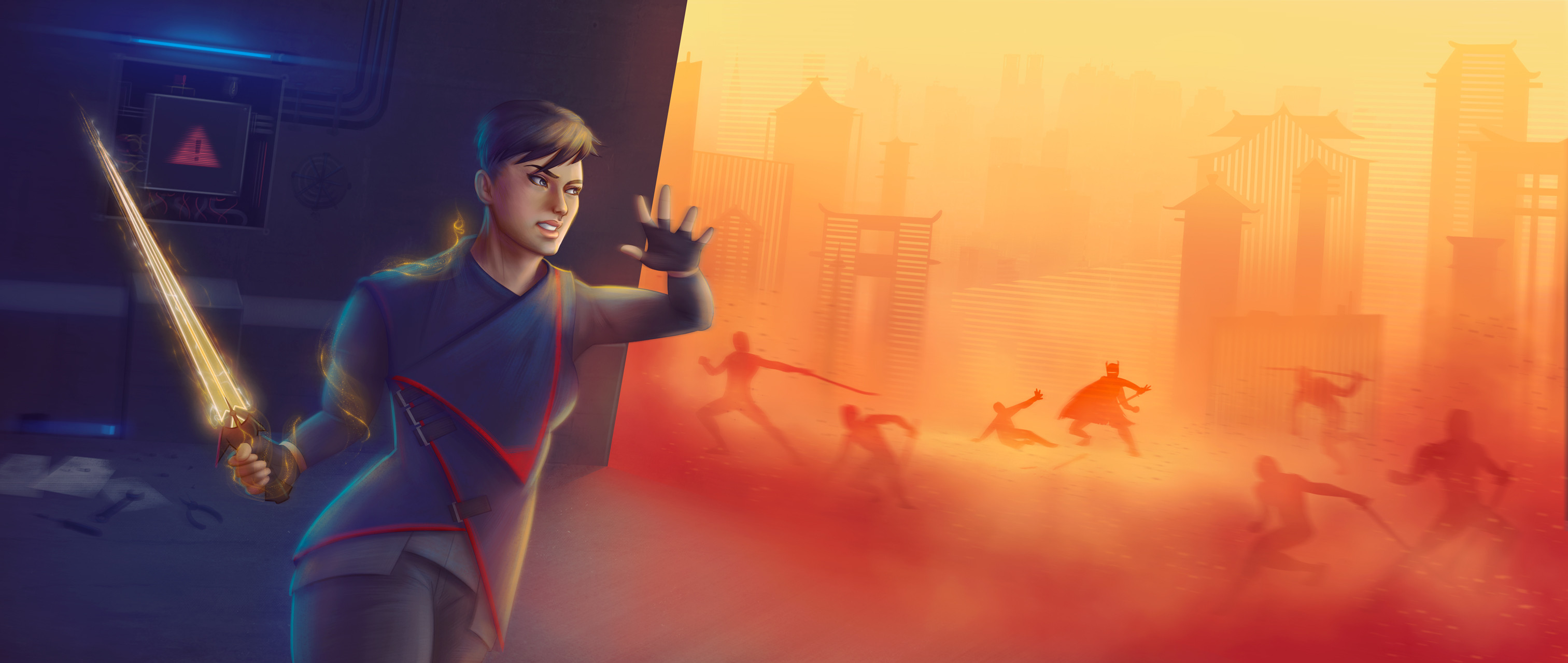 First keyframe concept art