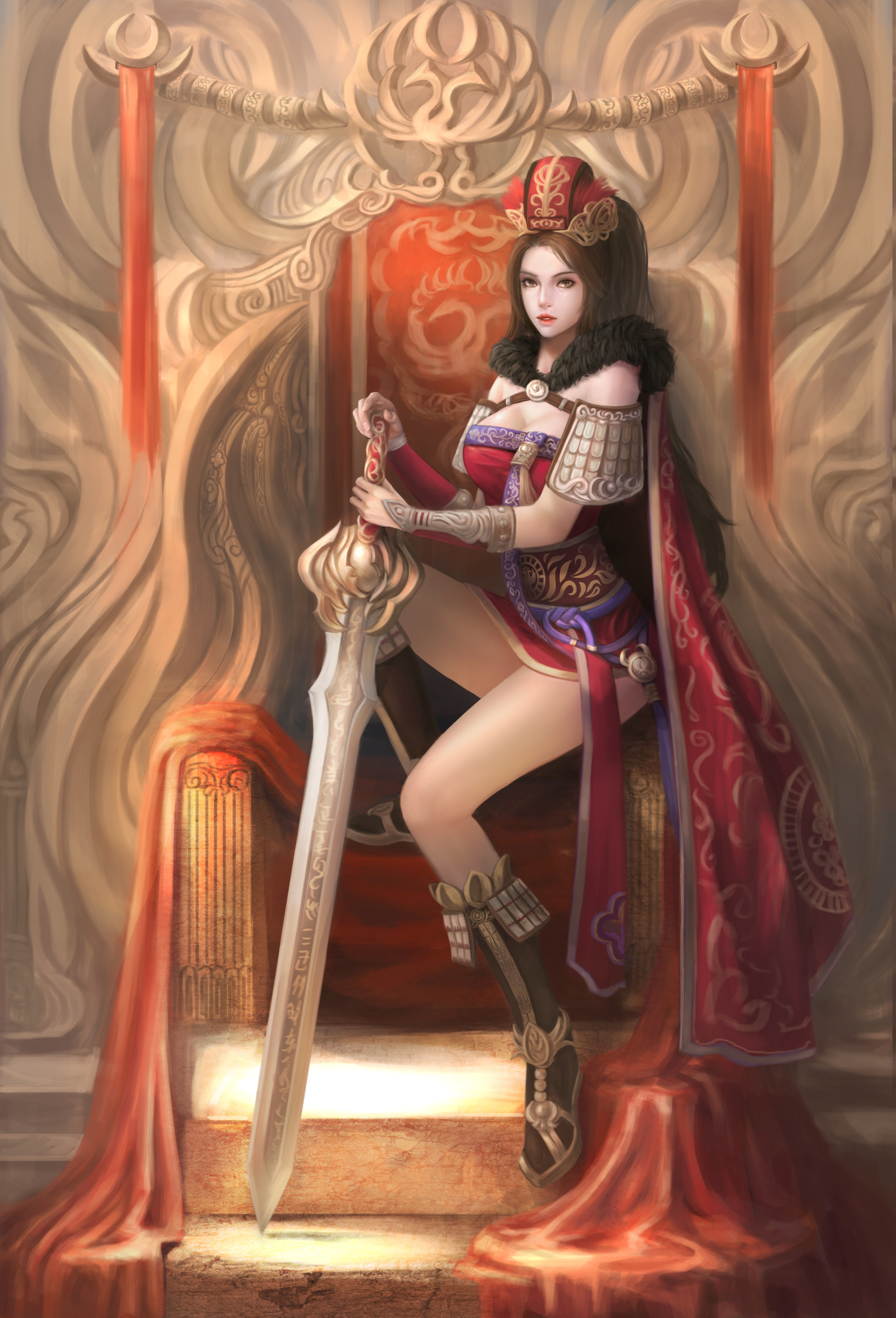 императрица надежда азов. Legend of the cryptids art принцессы. королева фэнтези. таро арканум императрица. яна алентевита императрица.