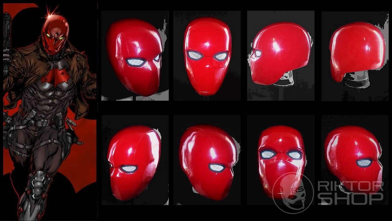 Игры красная маска. Джейсон Тодд в шлеме. Red Hood шлем. Маска красного колпака. Красная маска красного колпака.