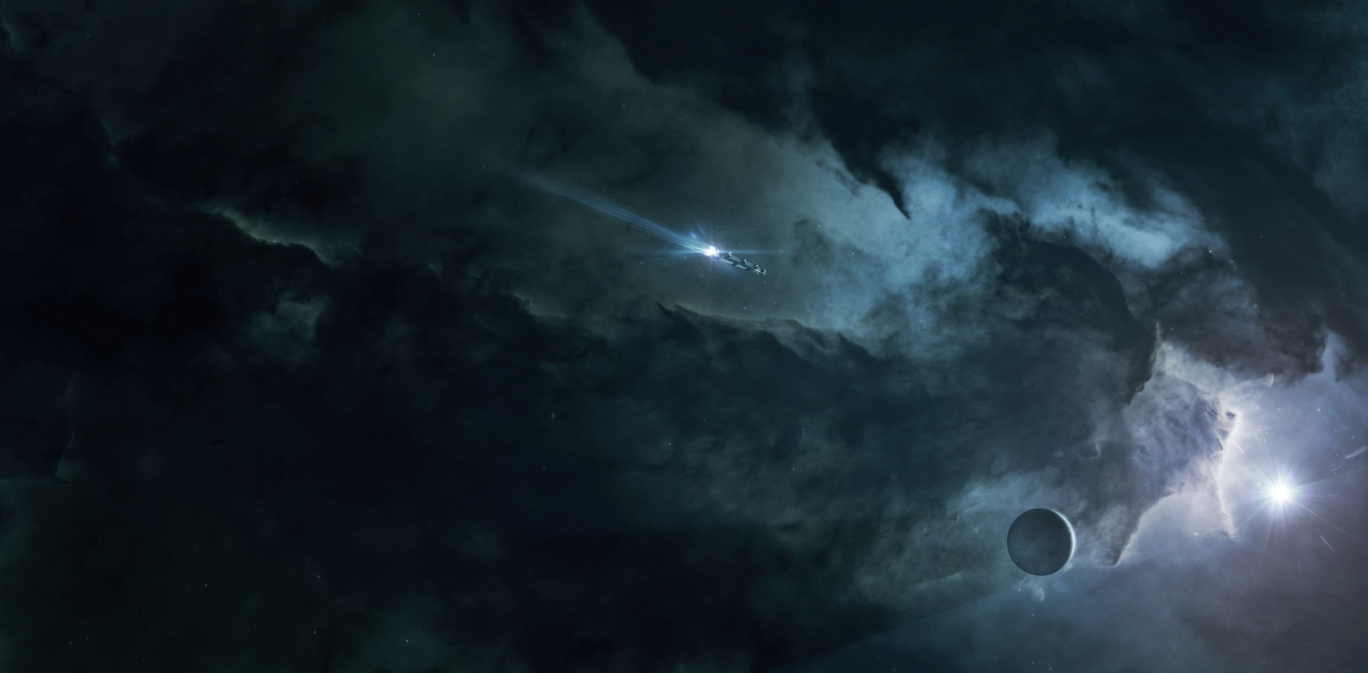 Steve Burg Alien Covenant Planet And Ion Storm