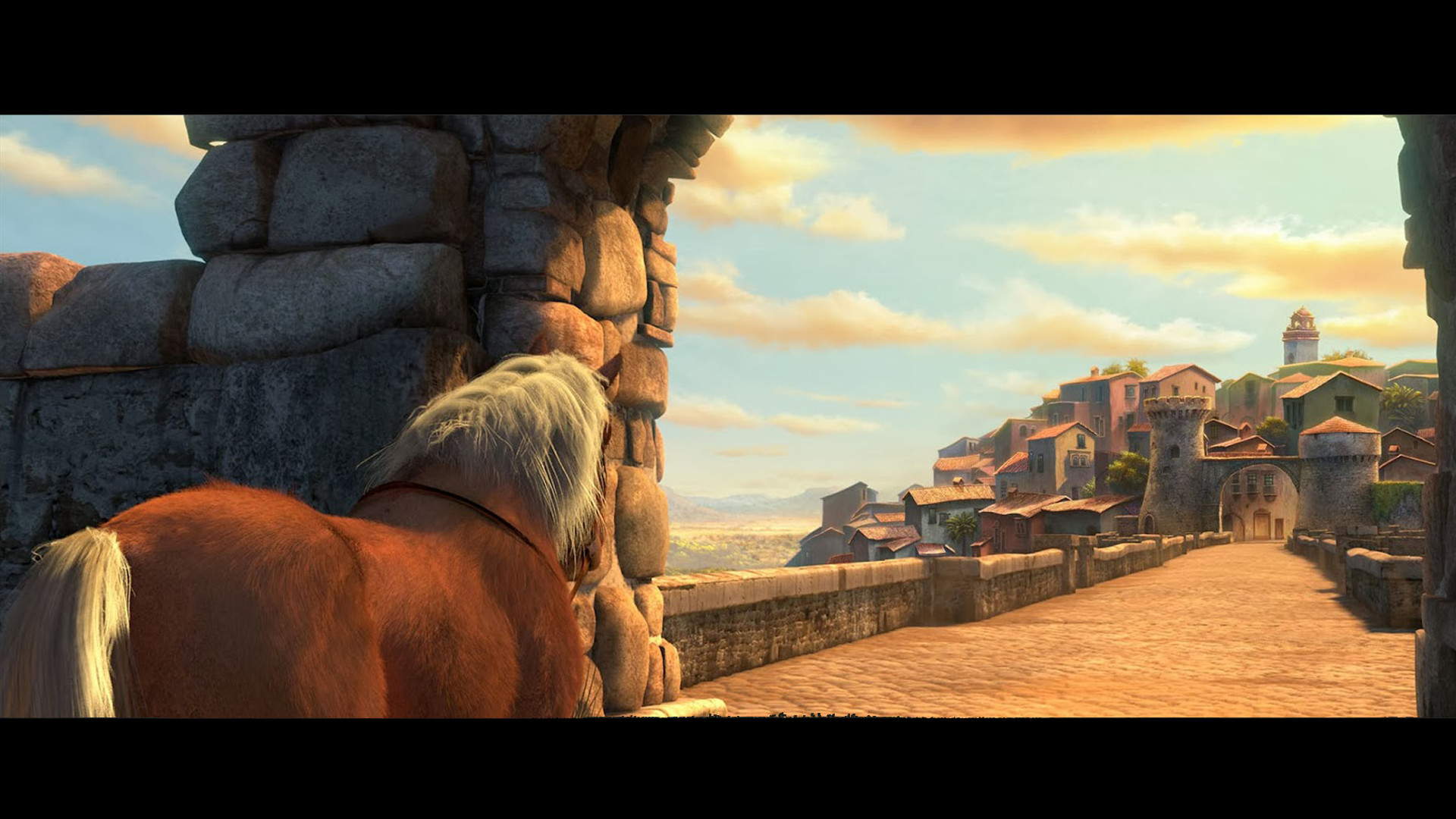 Artstation Matte Painting Done For Puss In Boots Theatrical