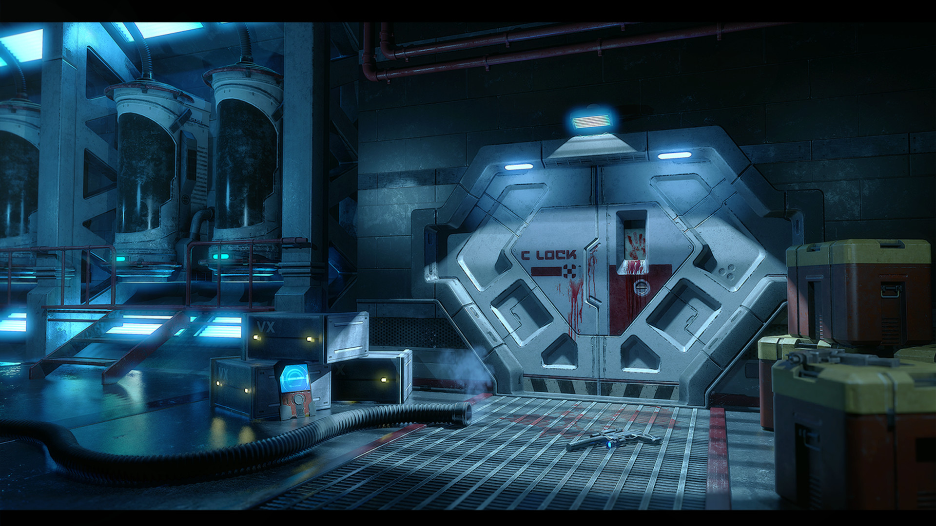 Artstation Sci Fi Room Jeff Martin