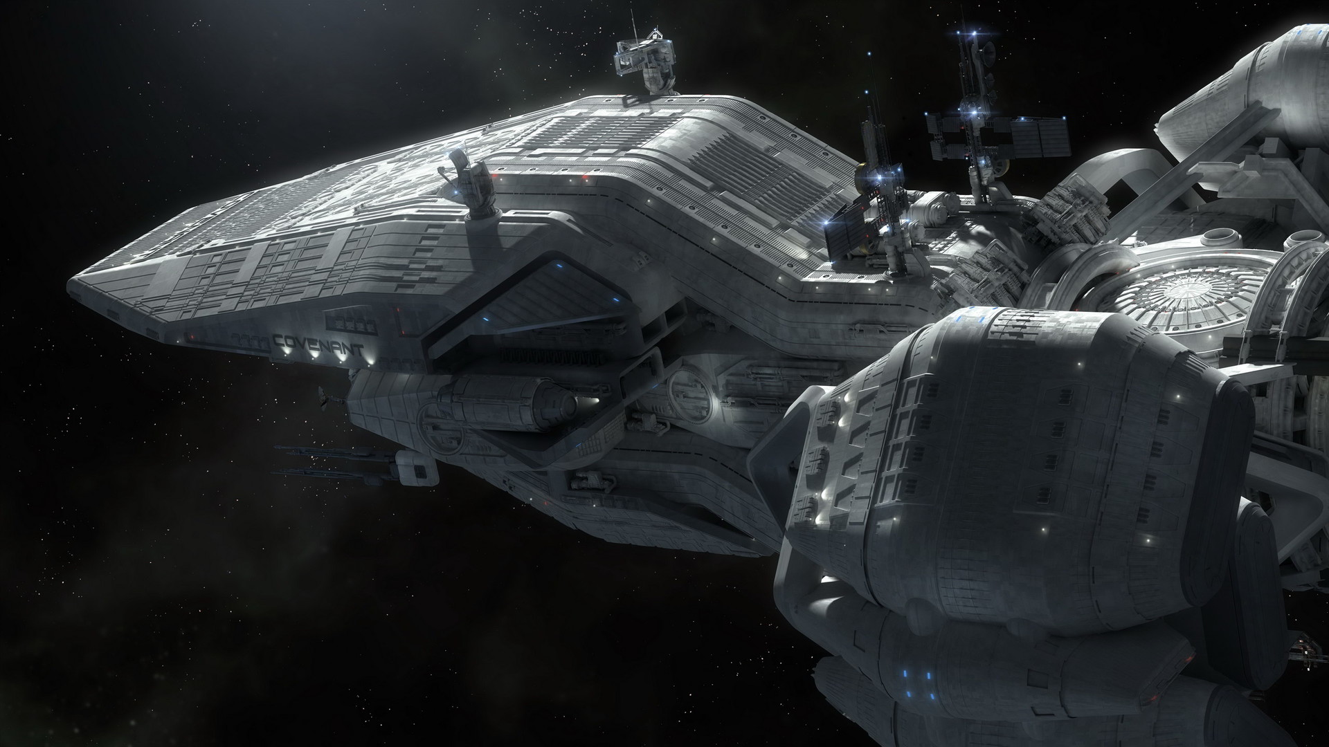 Artstation Alien Covenant Uscss Covenant Steve Burg