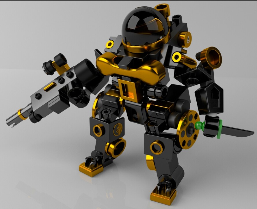 lego small mech