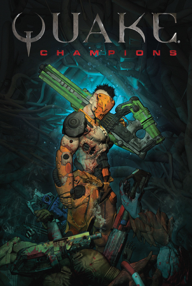 Cover for the comics "Quake Champions" #01 
© Titan Comics 
© Quake