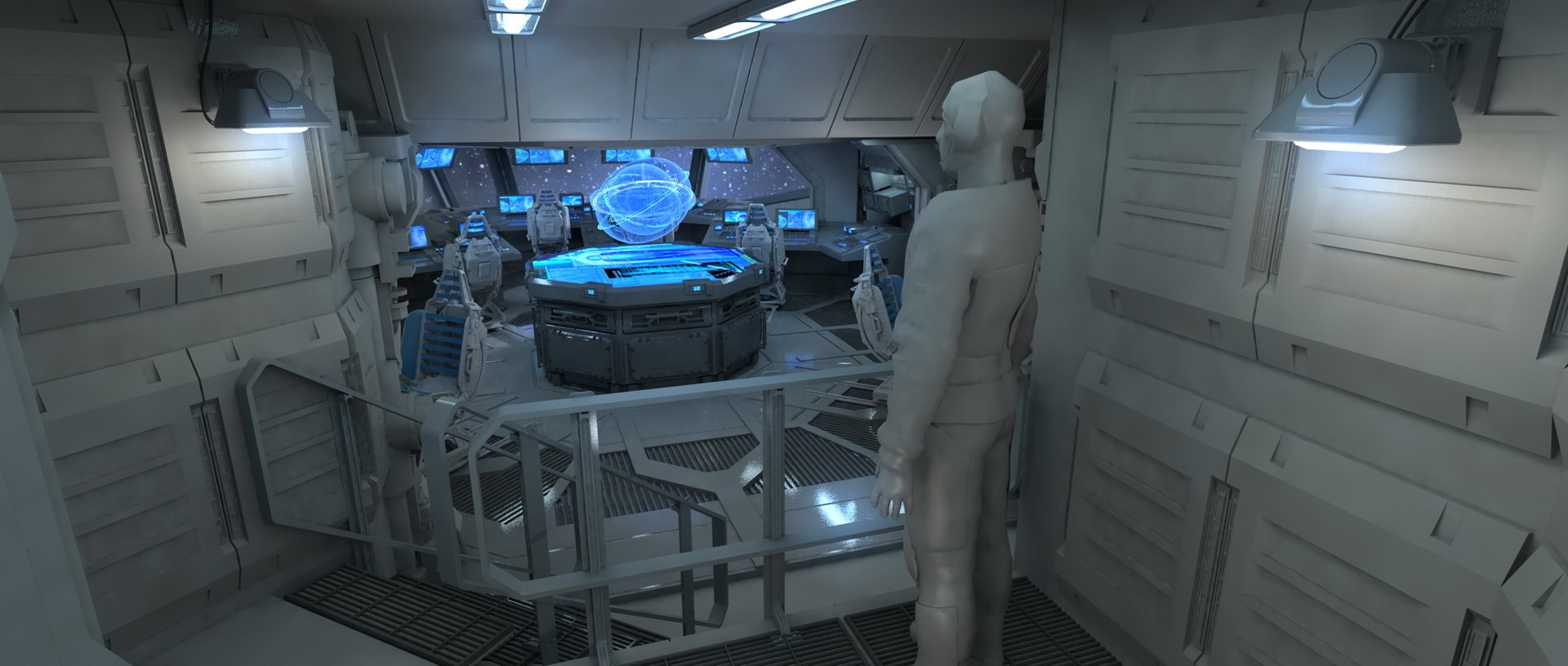 Artstation Alien Covenant Ship Interiors Steve Burg