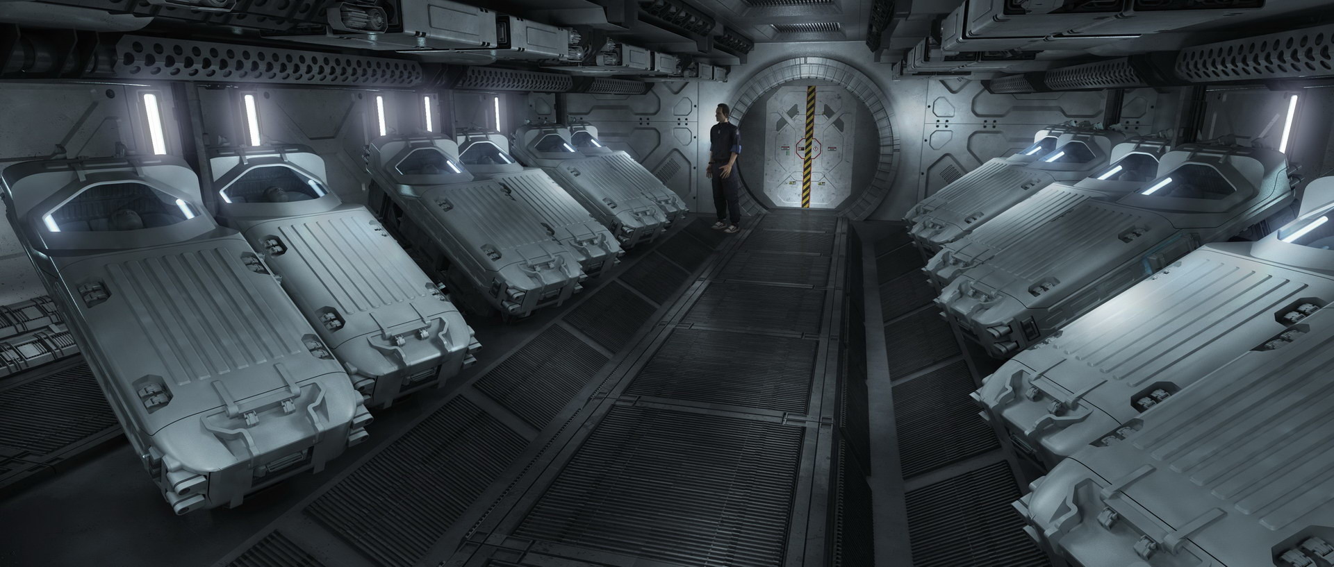 Artstation Alien Covenant Ship Interiors Steve Burg