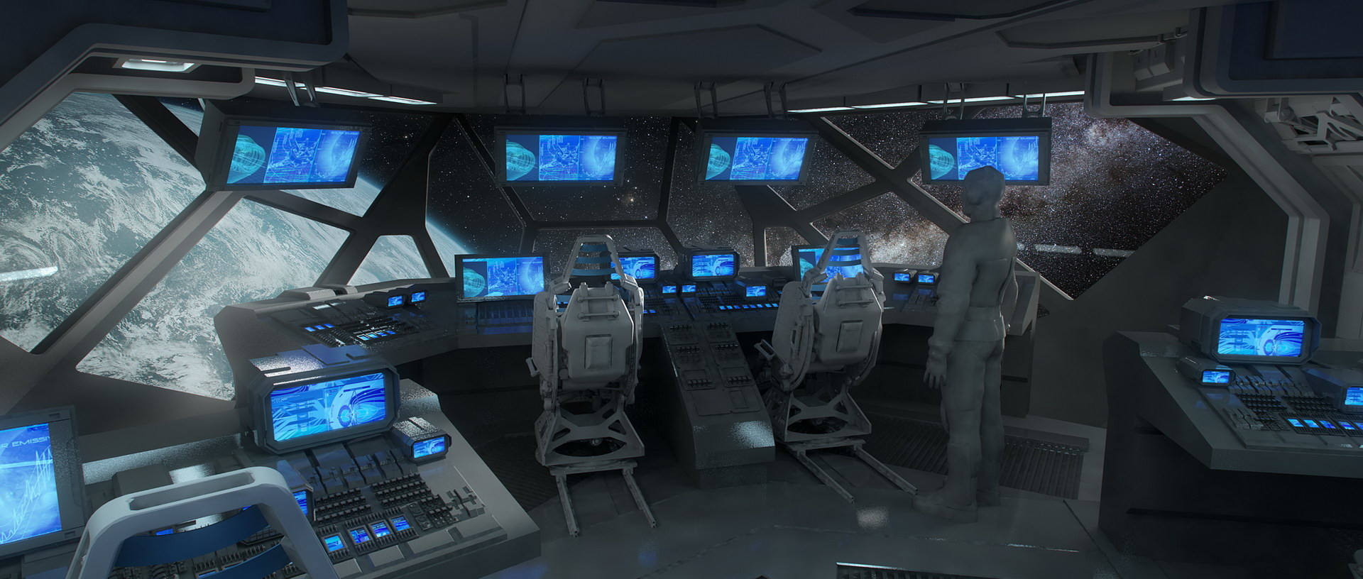 Artstation Alien Covenant Ship Interiors Steve Burg