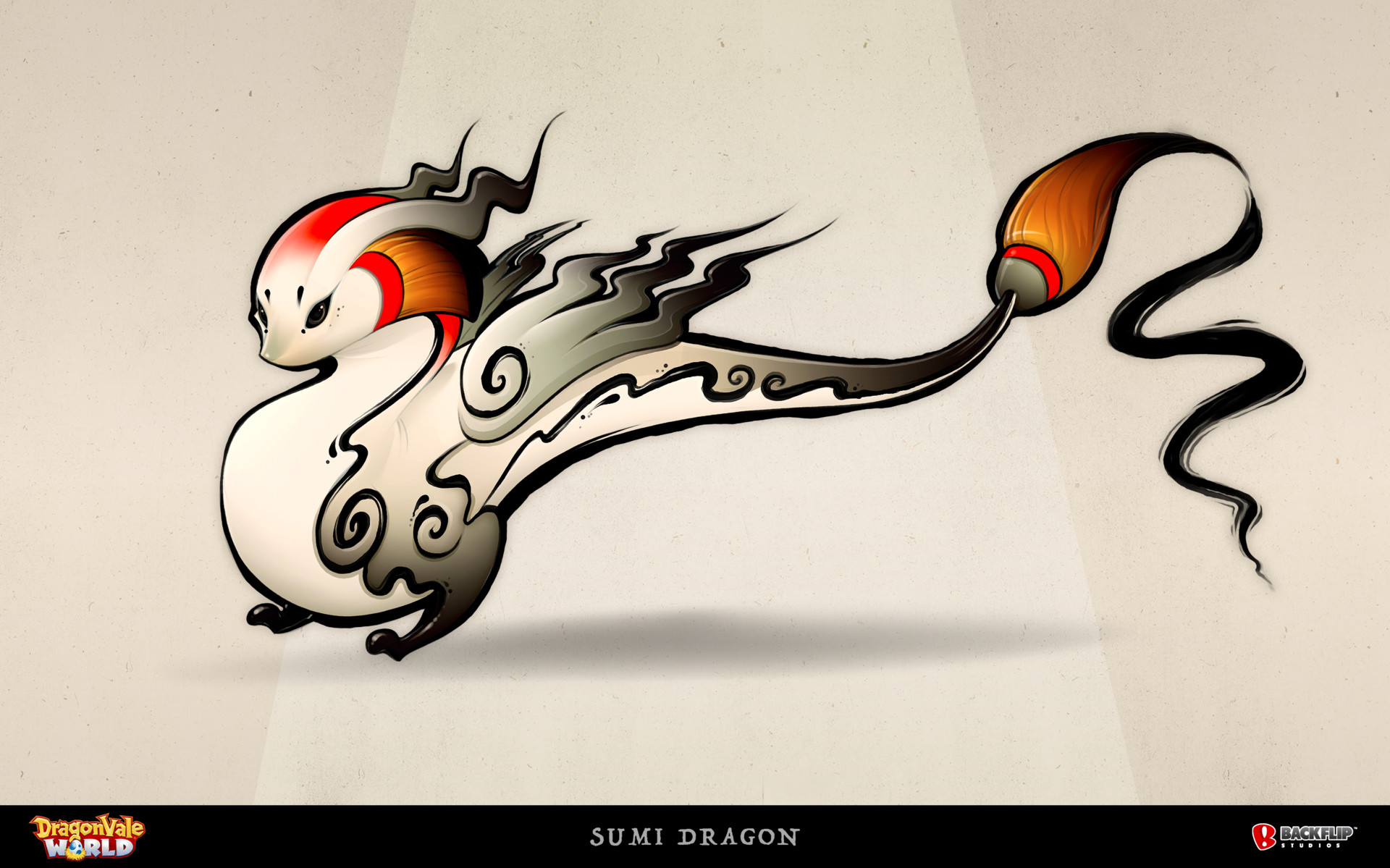 Tess Brownson Sumi Dragon