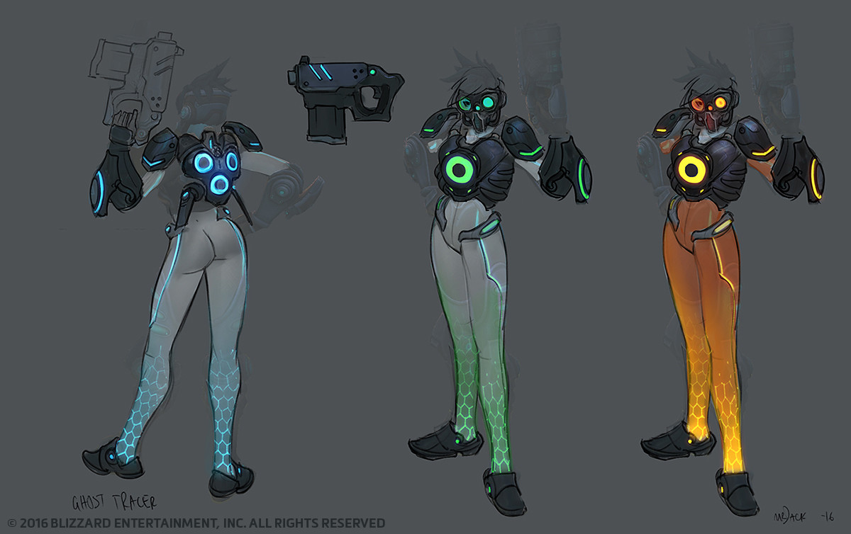 Ghost Tracer
Original Tracer by Marc Brunet, Phill Gonzales and Ted Park based on work from the Overwatch Art Team. Original Spectre Tracer by Leslie Van den Broeck.