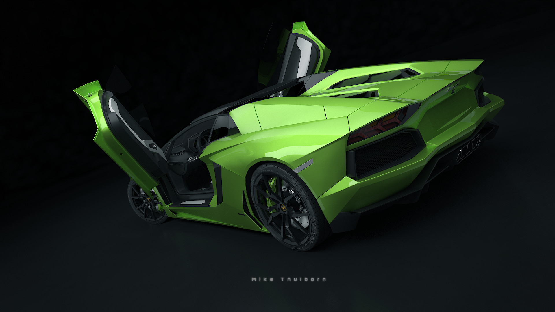 Artstation Lamborghini Aventador Lp700 4 Roadster Mike Thulborn