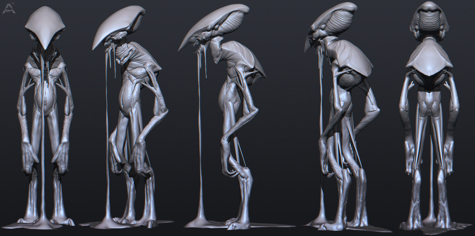 Ashley A. Adams - ZBrush Live Twitch Sculpt/Sketch Episode 14